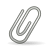 silver paperclip