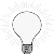 white light bulb